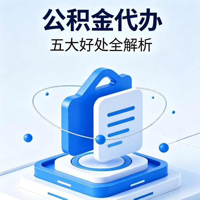 楚雄公积金代办到底值不值？这5大好处让你少走弯路